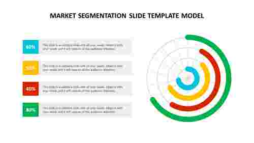 market segmentation slide template model